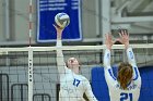 VB vs MHC  Wheaton Women's Volleyball vs Mount Holyoke College. - Photo by Keith Nordstrom : Wheaton, Volleyball, VB